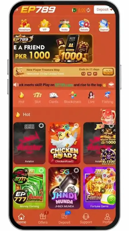 EP789 Game interface
