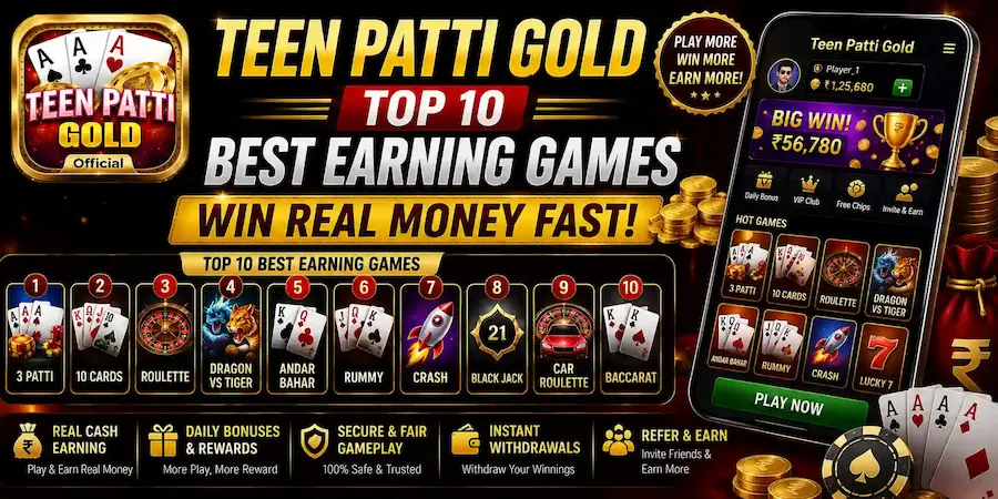 Teen Patti Gold interface